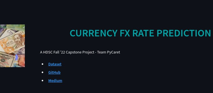 Currency Exchange Rate Prediction using Machine Learning and Time Series Analysis