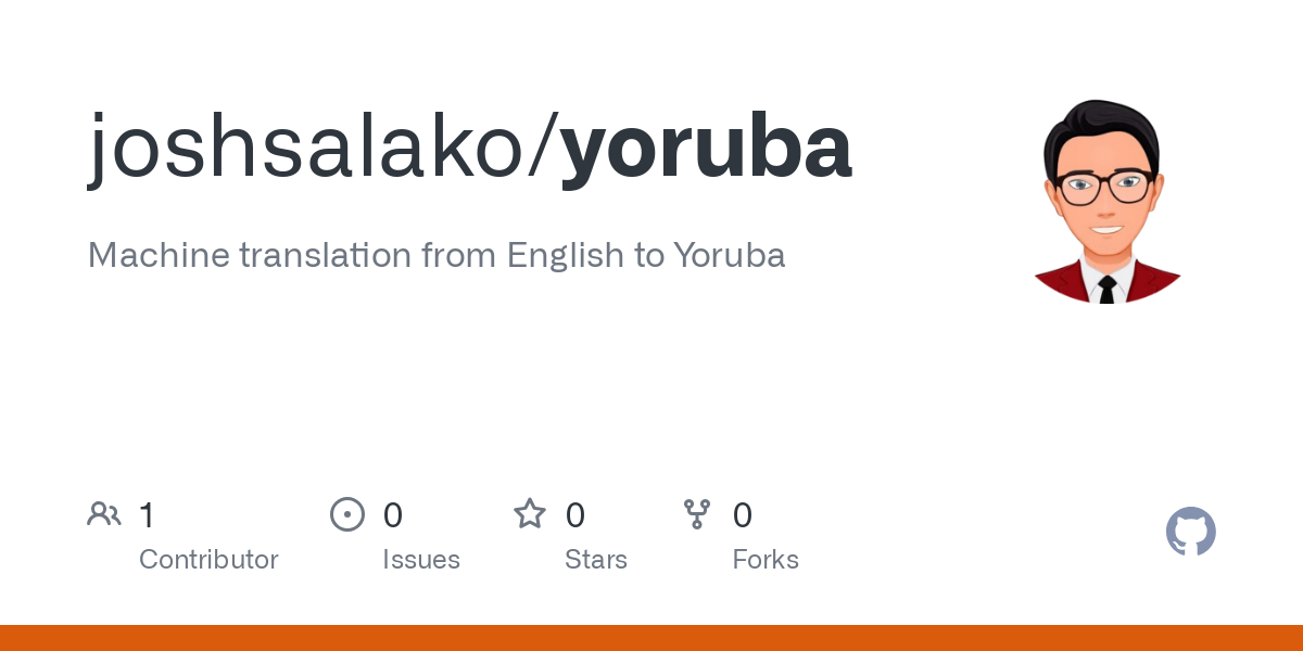 English to Yoruba Neural Machine Translation System - NLP Project